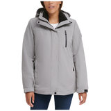 Calvin Klein Women's 3-in-1 Jacket Steel