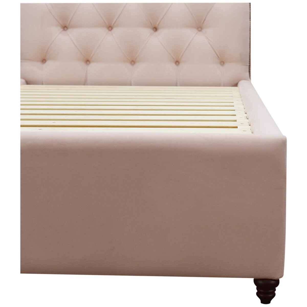 Moran Princess King Single BedHead With Encasement With Slatted Base