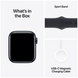 Apple Watch SE GPS 44mm Midnight Aluminium Case with Midnight Sport Band - M/L