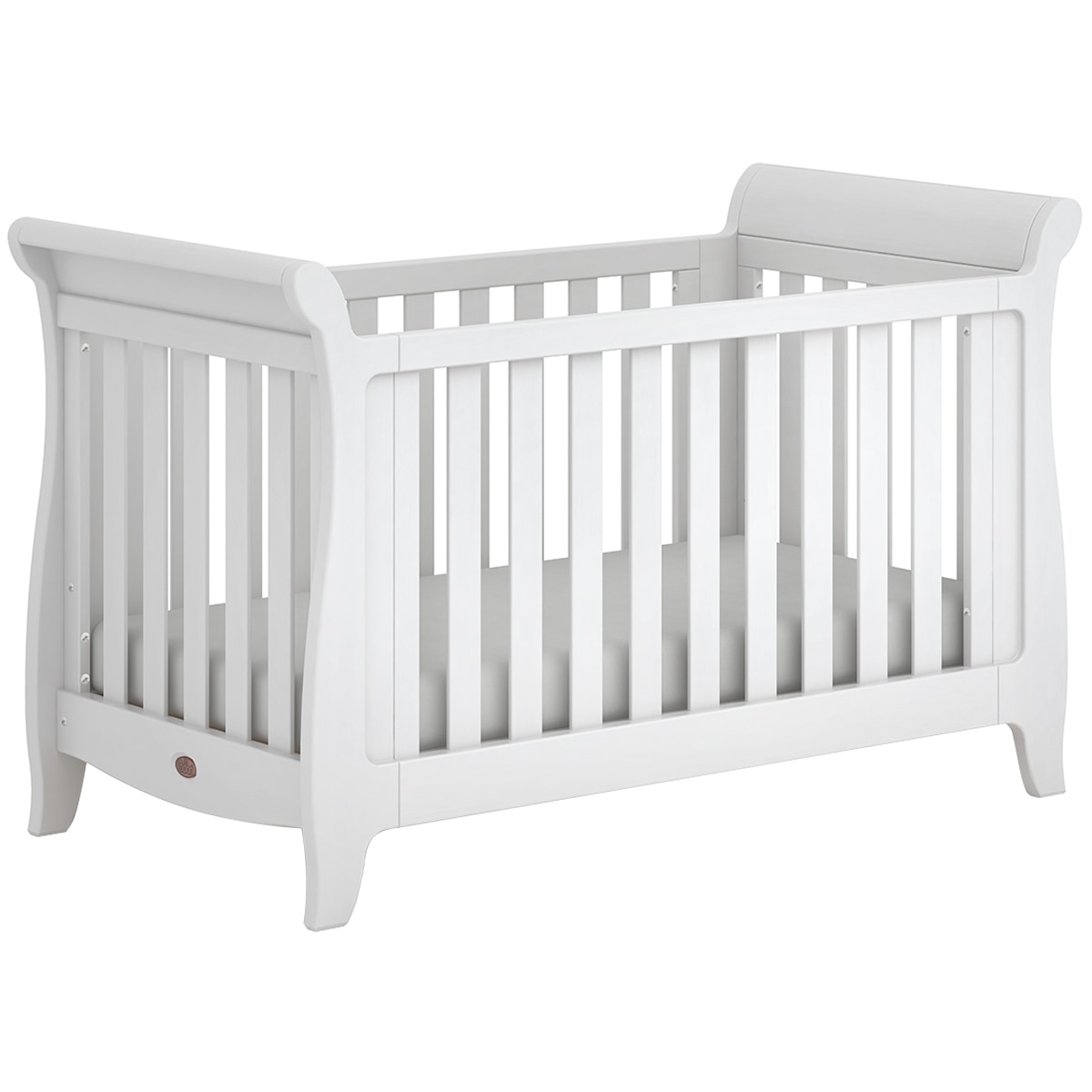 Boori Sleigh Expandable Cot Bed Barley White | Costco Australia