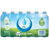 Nupure Spring Water 24x600ml