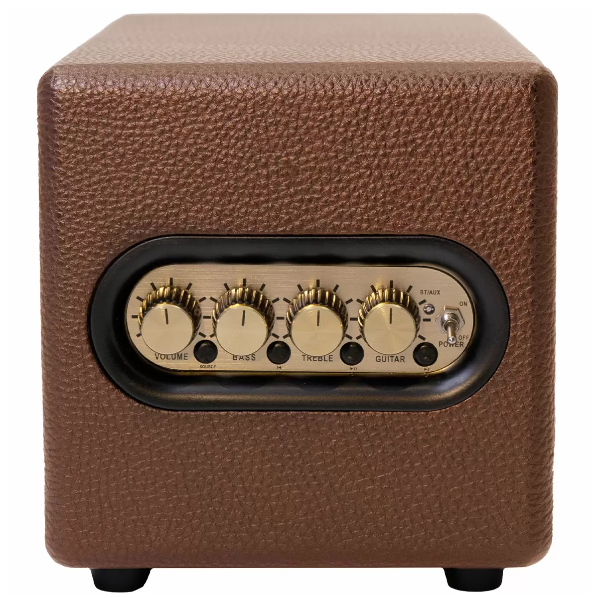 HolySmoke The Larry Retro Portable Bluetooth Speaker Brown HS-SPKBRN-TL