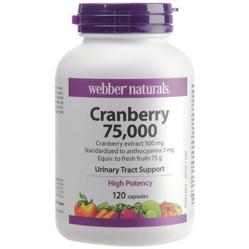 Webber Naturals Cranberry Extract 500mg 120 Capsule