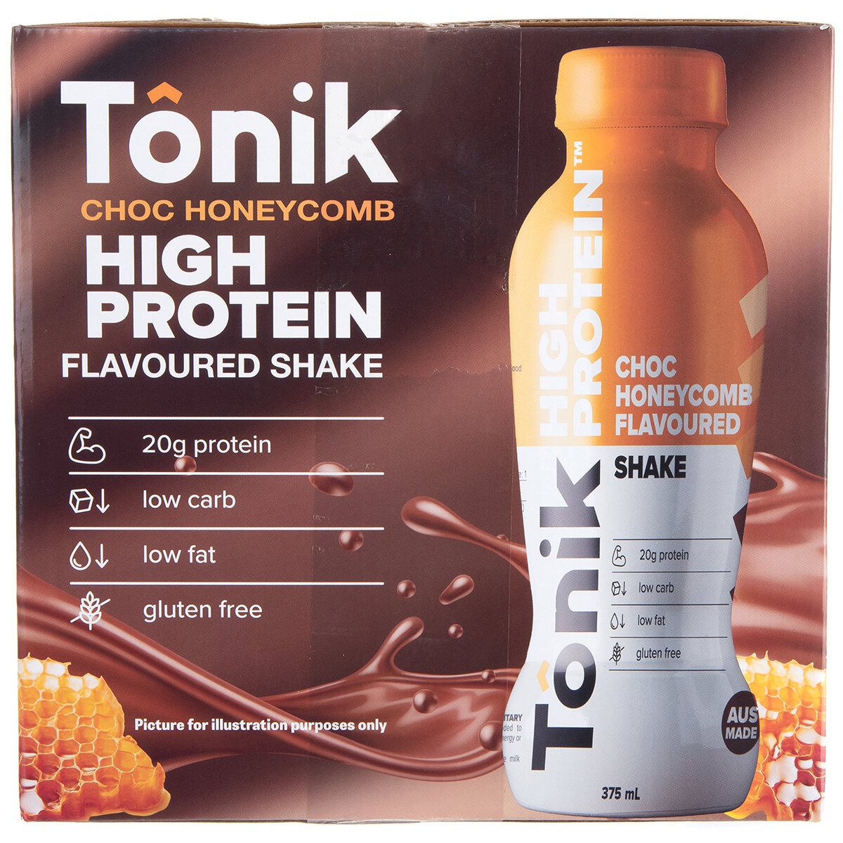 Tonik High Protein Shake 24 x 375ml