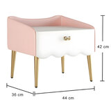 Aesthetik Kids Princess Bedside Table