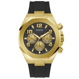 Guess Empire Gold Silicone Men's Watch GW0583G2