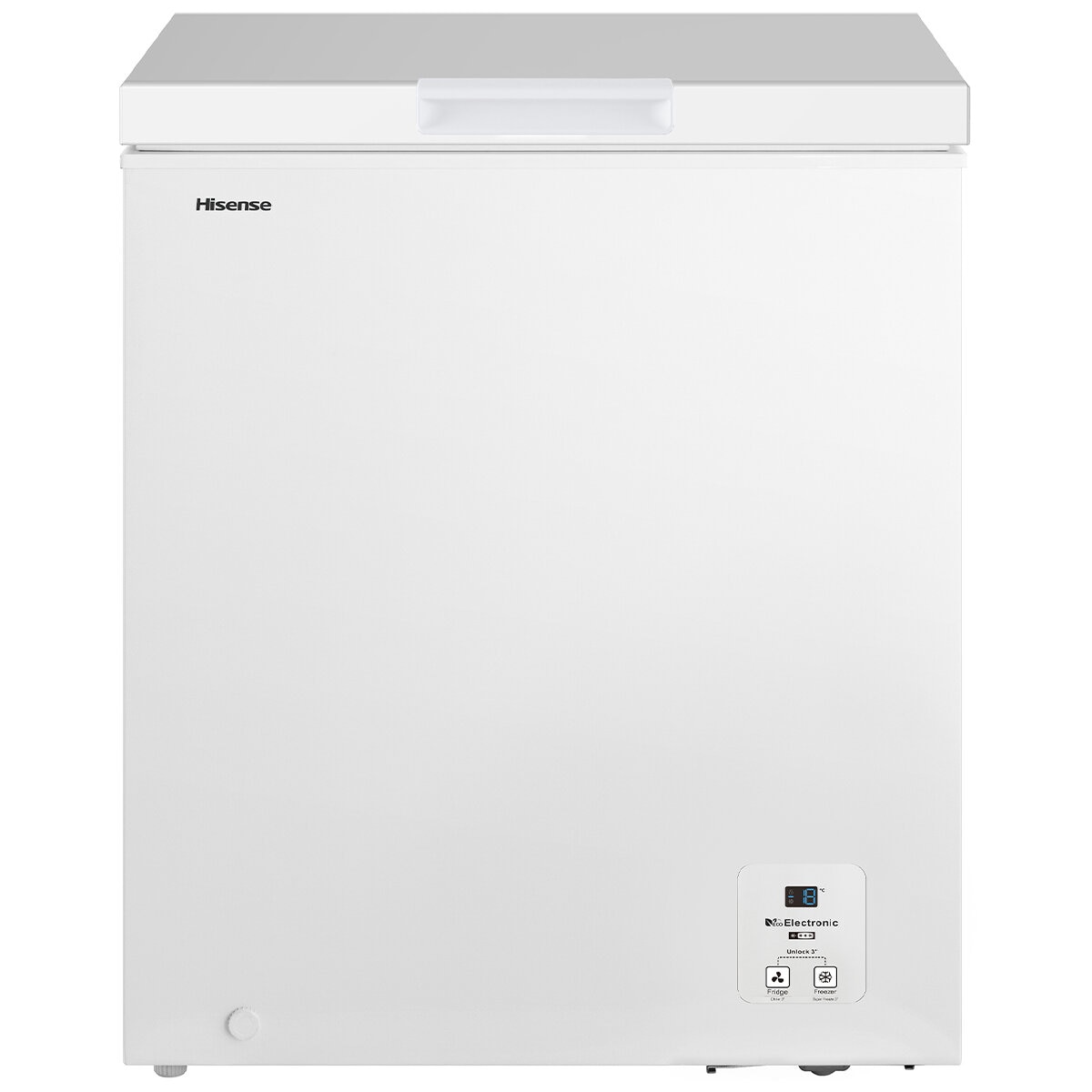 HISENSE HRCF146 145L CHEST FREEZER WHITE