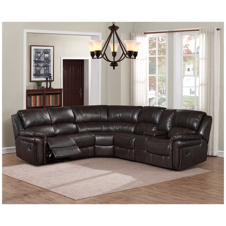 Pulaski Fabric Reclining Sectional | Costco Australia