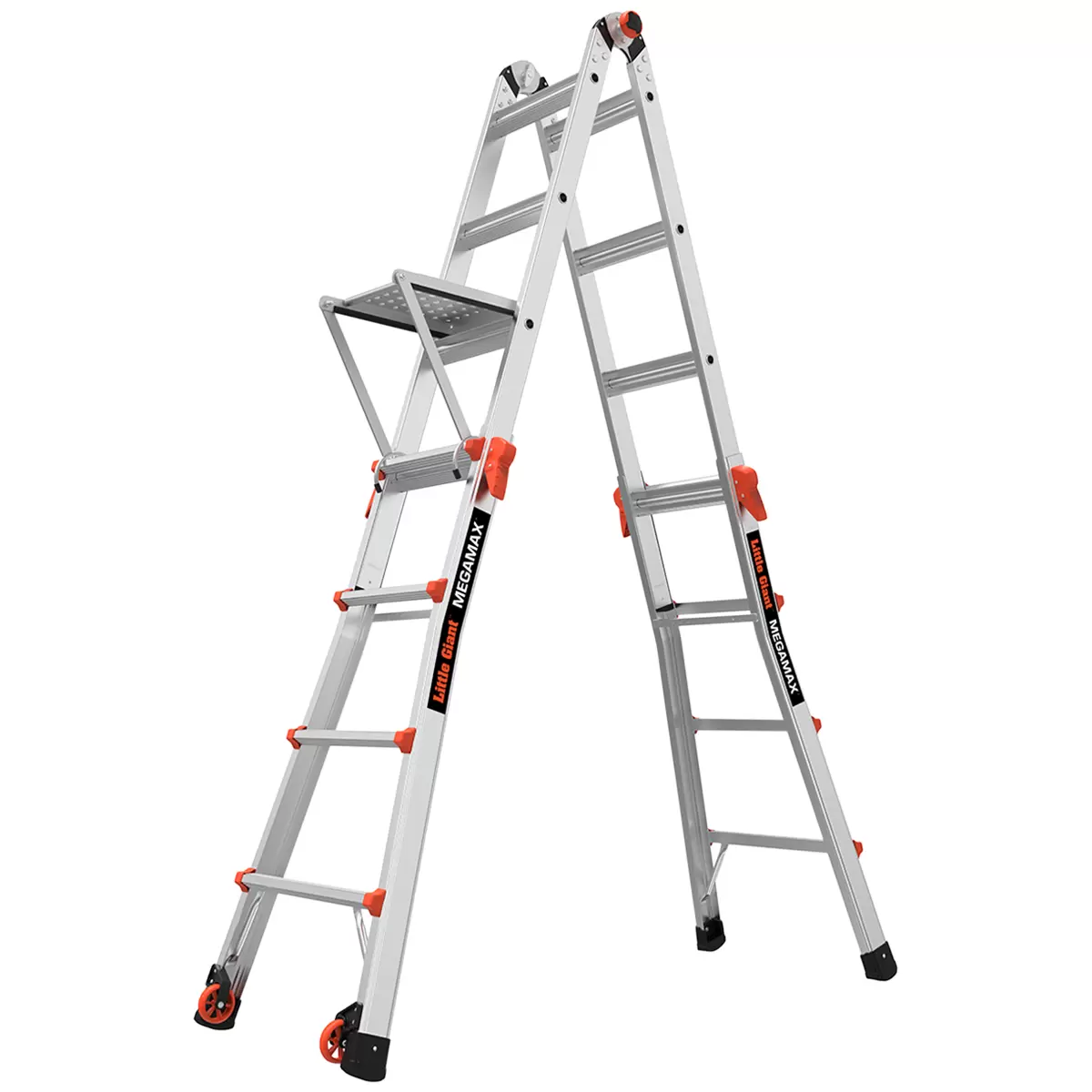 Little Giant MegaMax Multi-Position Ladder with Work Platform