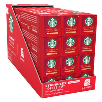 Starbucks By Nespresso Toffee Nut Coffee Capsules