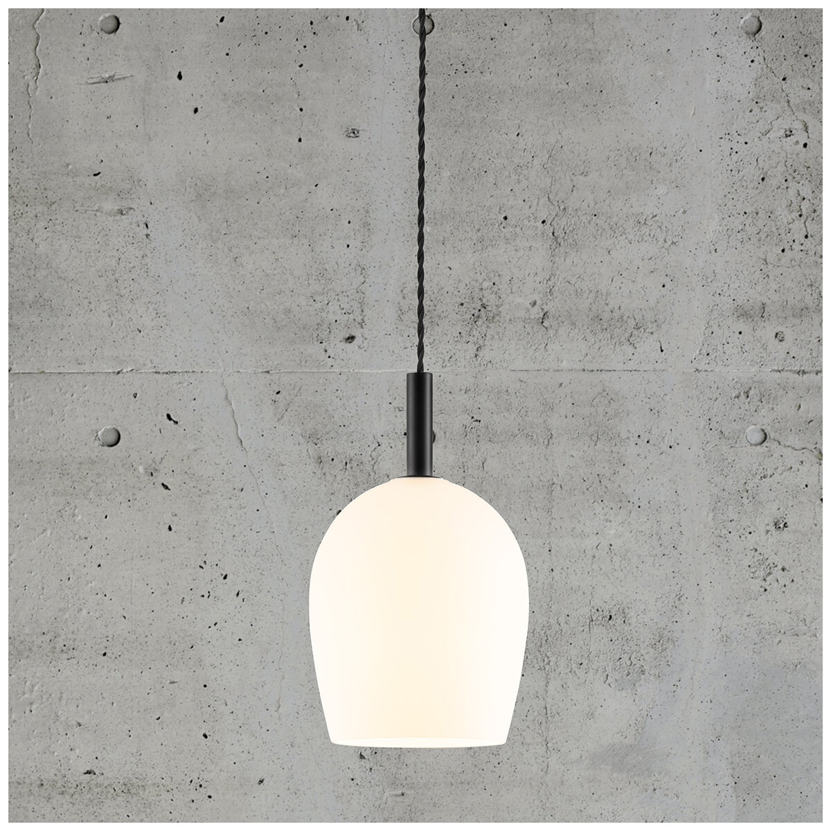 Nordlux Uma 18 Pendant Light Opal Glass Metal IP20 E2