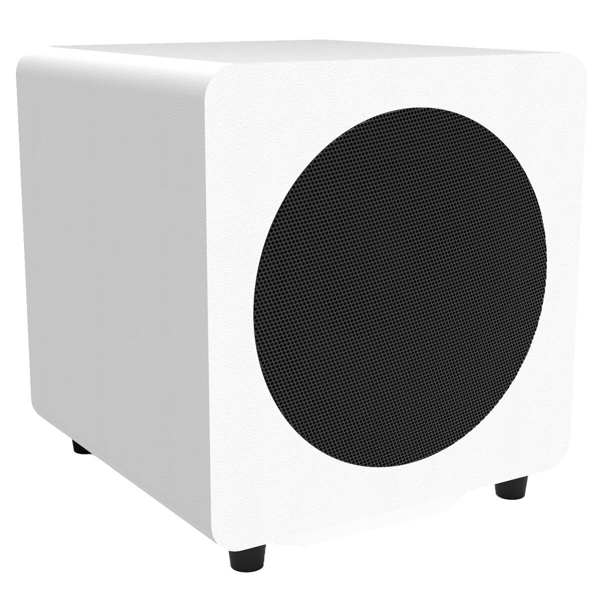 Kanto SUB8 300W 8 Inch Sealed Powered Subwoofer Matte White KO-SUB8VMW-I