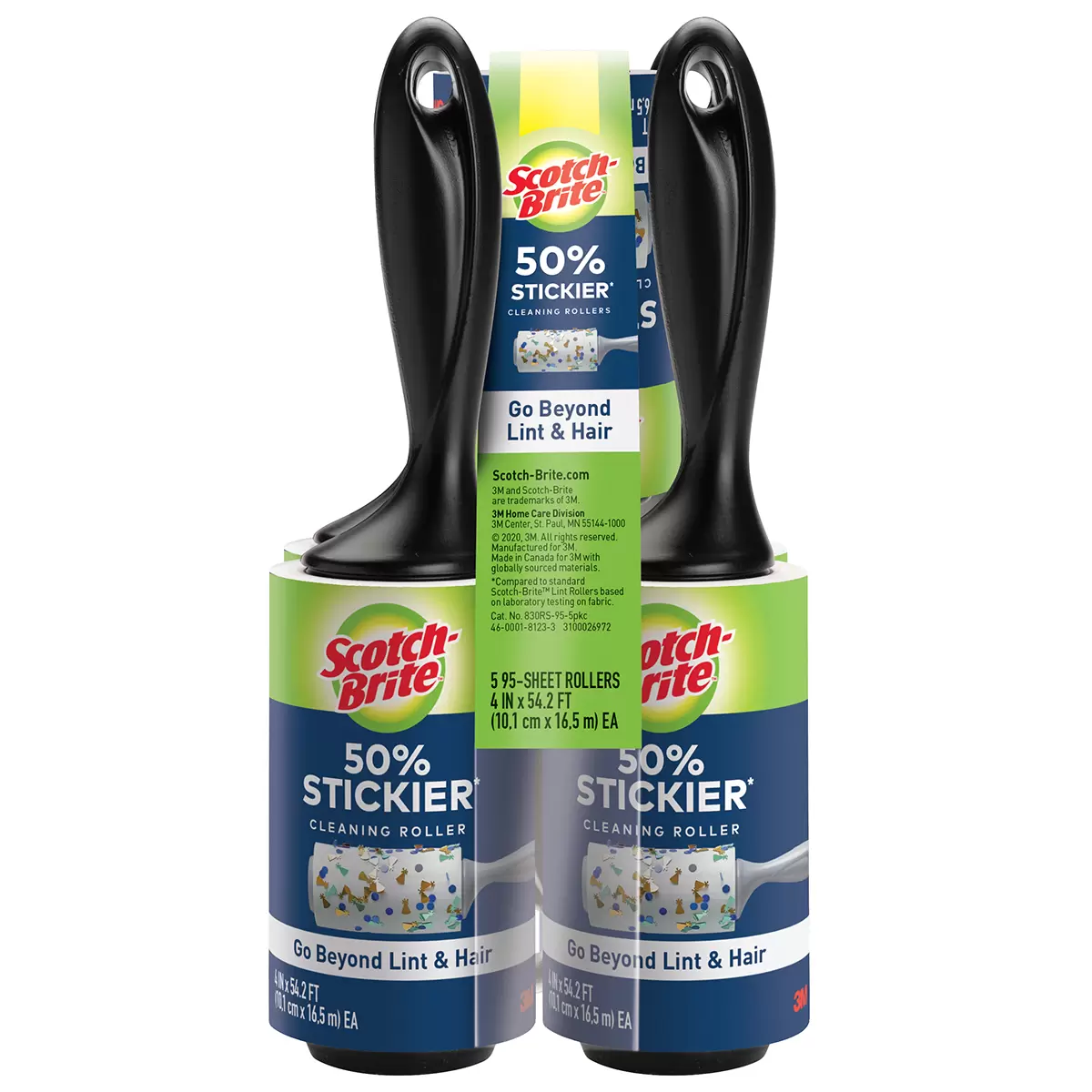 Scotch-Brite Lint Roller 10 x 95 Sheets