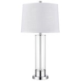 Bridgeport Designs Glass Column Table Lamp