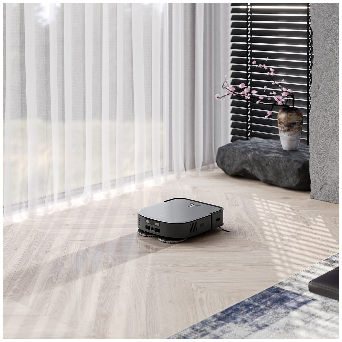 Ecovacs Deebot X2 Combo Robot Vacuum Black