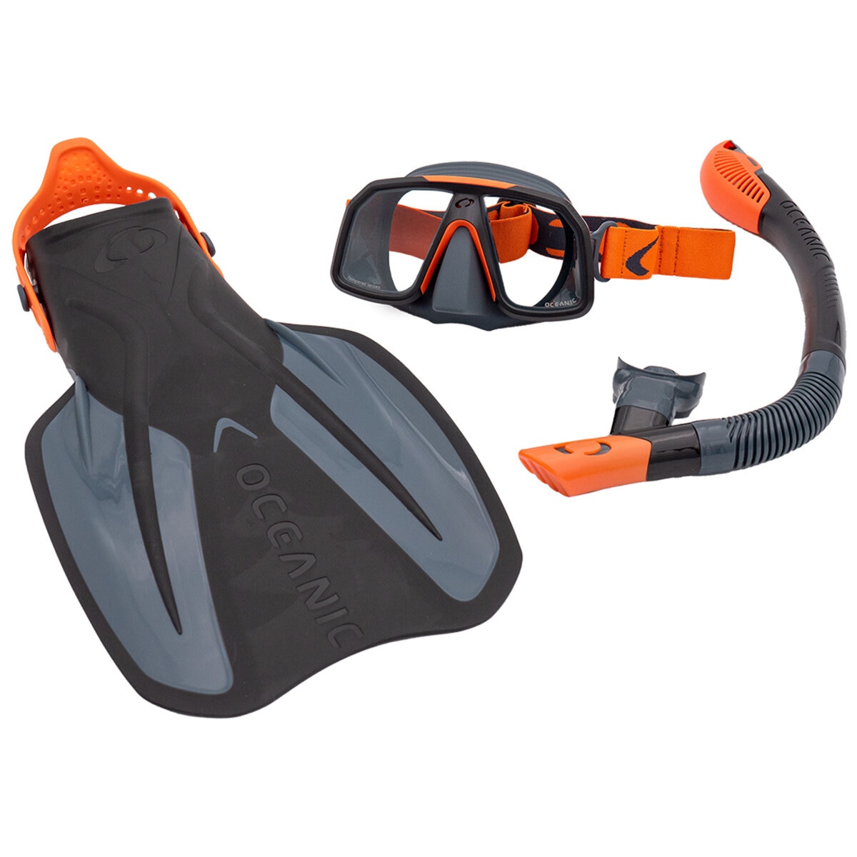 Oceanic Adult Snorkeling 3 Piece Set