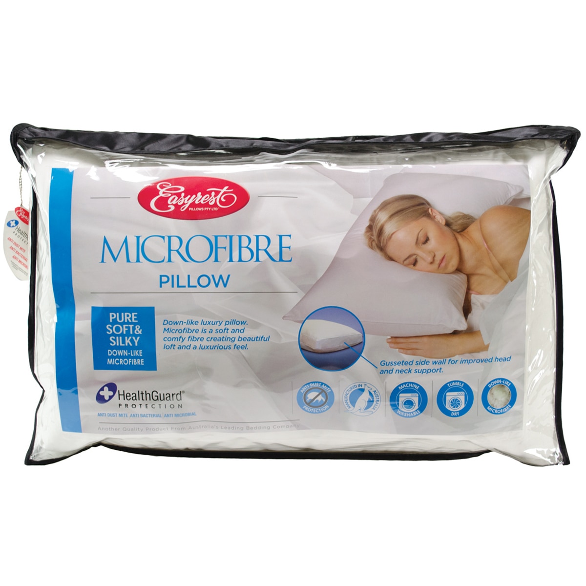 Easyrest 100 Microfibre Luxury Pillow Costco Australia