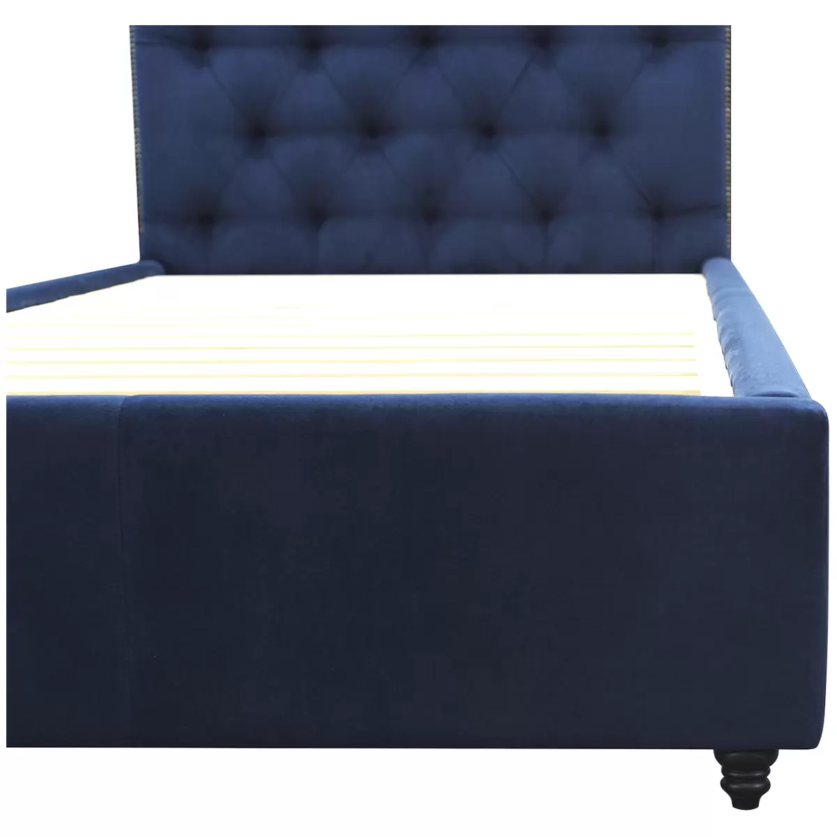 Moran Princess King Single Bed Head with Encasement and Slatted Base 