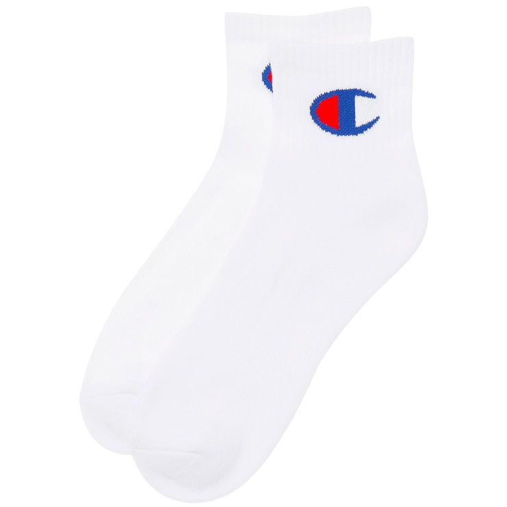 Champion Men's 1/4 Crew Sock 8pk White | Costco Australia