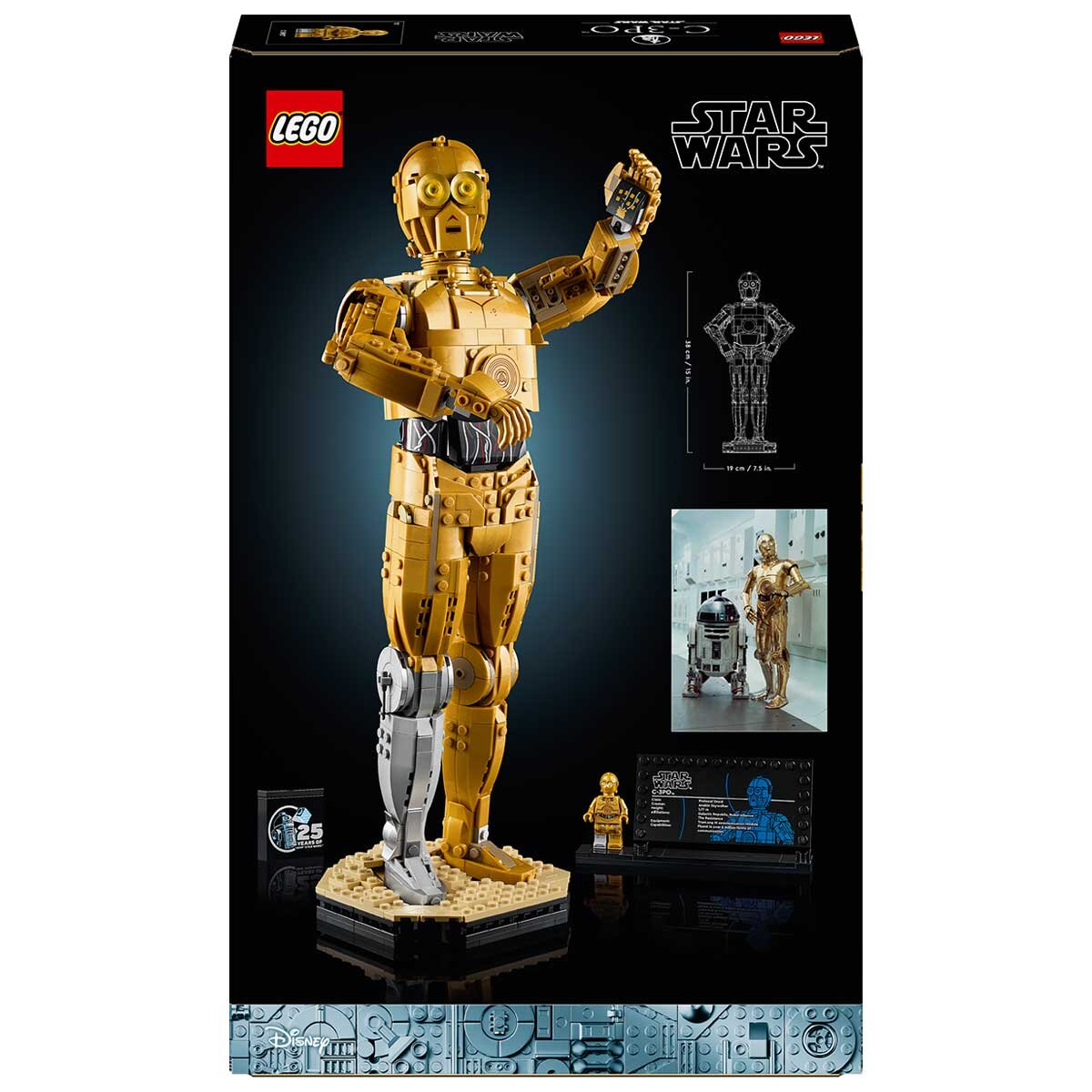 LEGO Star Wars C-3PO Buildable Droid Figure 75398