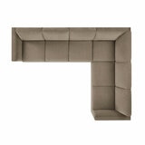 Thomasville Caler 3 Piece Fabric Sectional with Sleeper and Storage Seat Thomasville Caler 3 Piece Fabric Sectional with Sleeper and Storage Seat