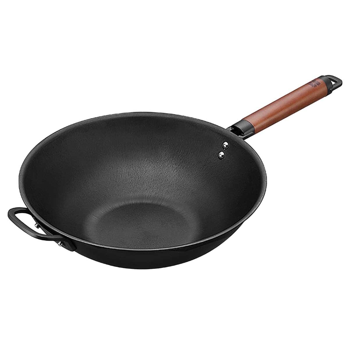 SANHO Nonstick Iron Wok 32cm