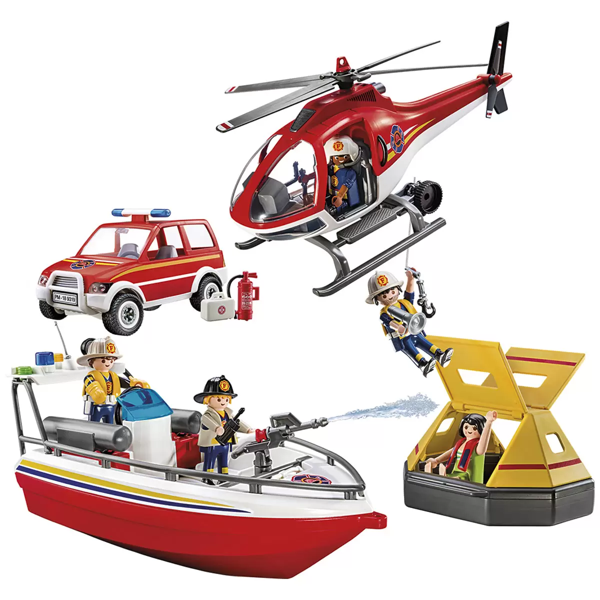 Playmobil City Action Set Fire Rescue Mission 9319