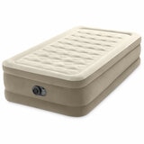 Intex Twin Ultra Plush Airbed With Fiber-Tech Rp Intex Twin Ultra Plush Airbed With Fiber-Tech Rp