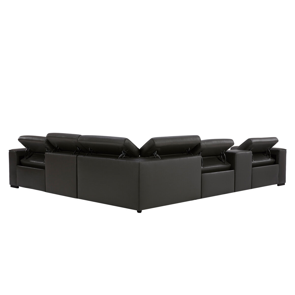 Gilman Creek Leather Power Reclining Sectional