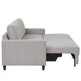 Lillian August Fabric Convertible Sofa