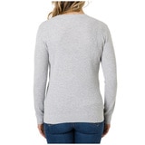 Seg'ments Women's Textured Sweater - Grey