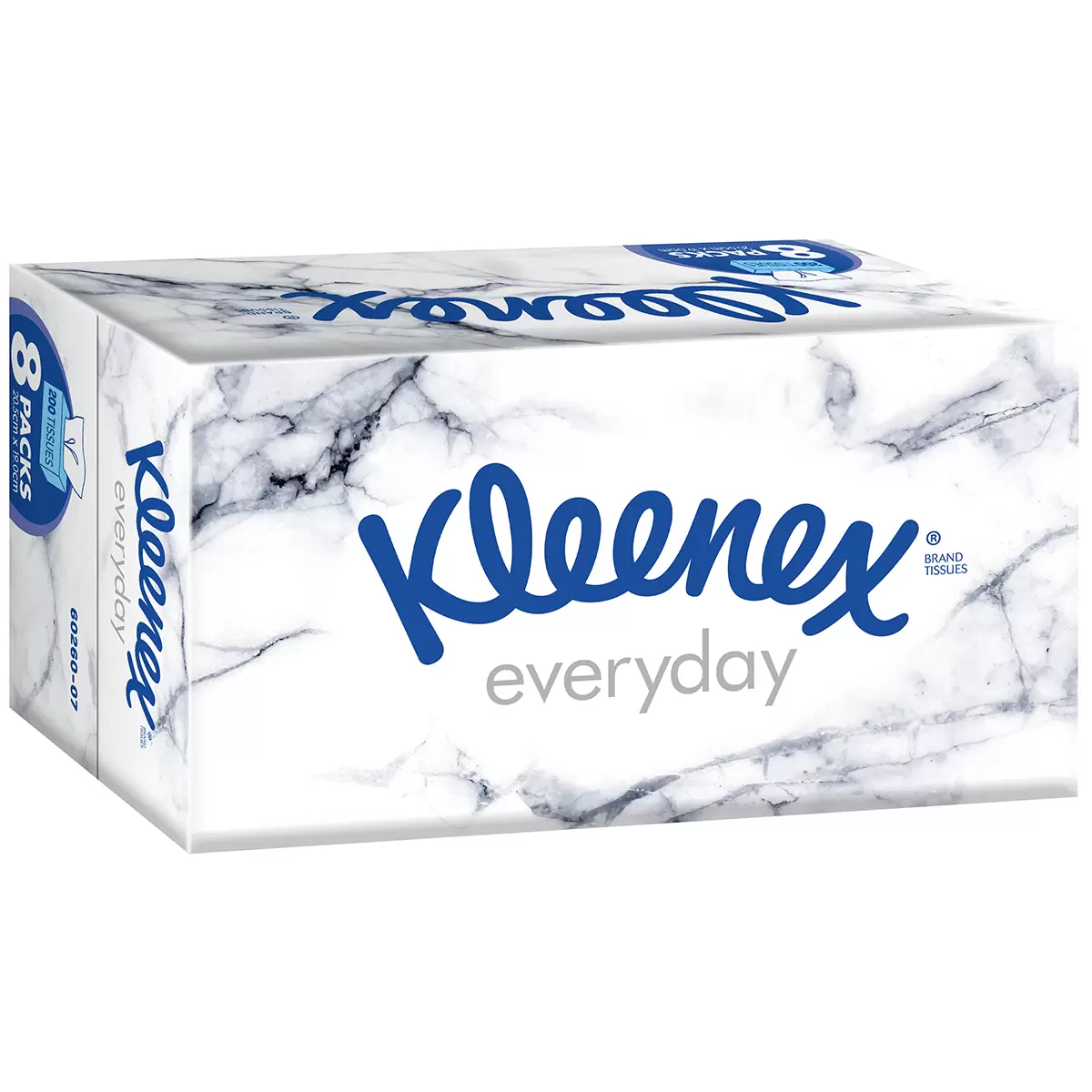 Kleenex Everyday Facial Tissues 200 Sheets 8 Pack