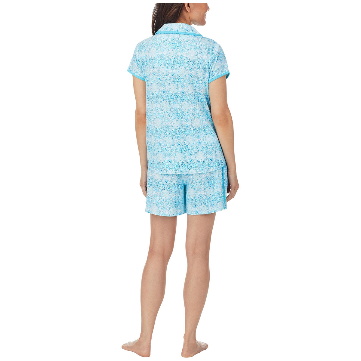 Nautica Women's 2 Piece PJ Set - Light Blue