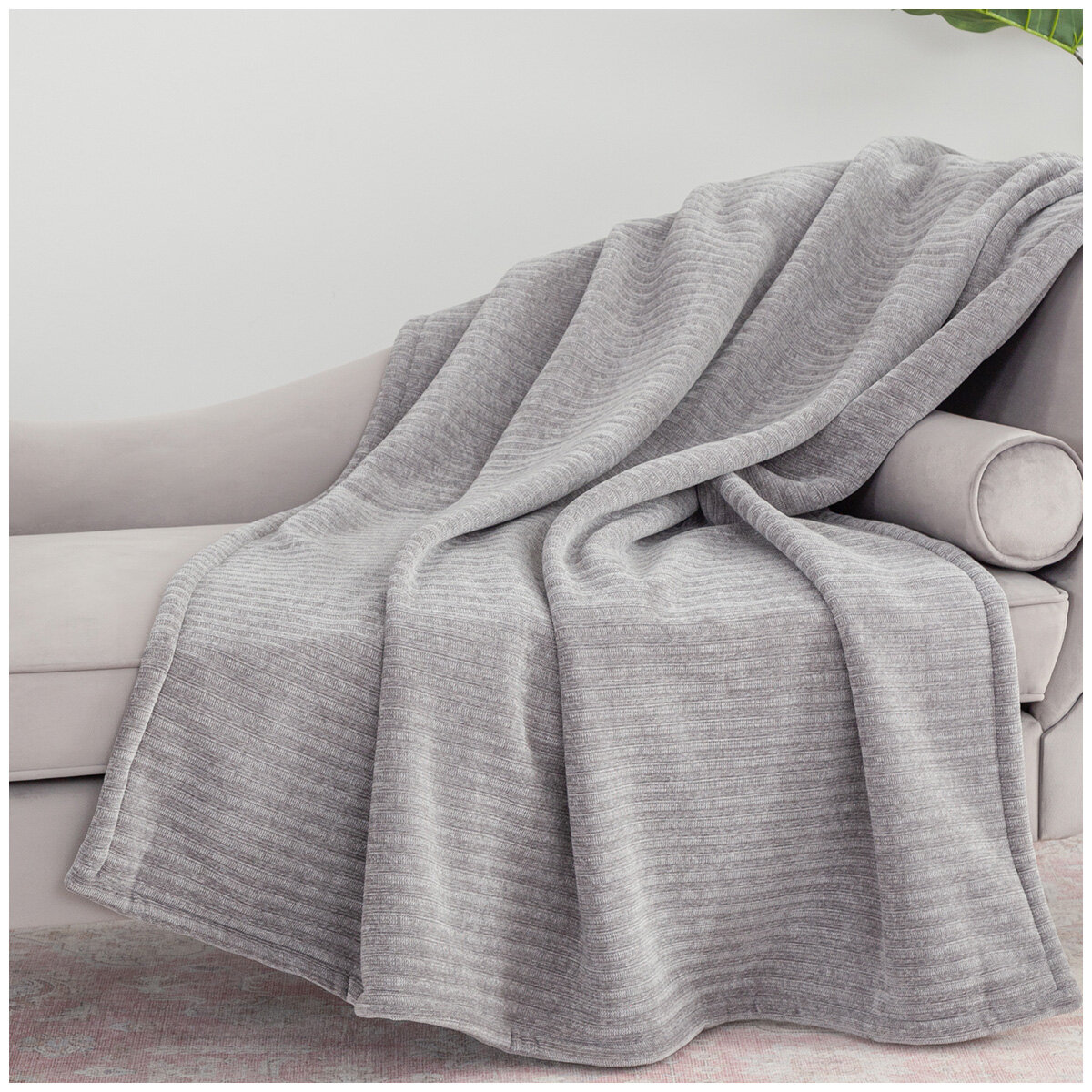 Berkshire Chenille Knit Throw 152cm x 178cm