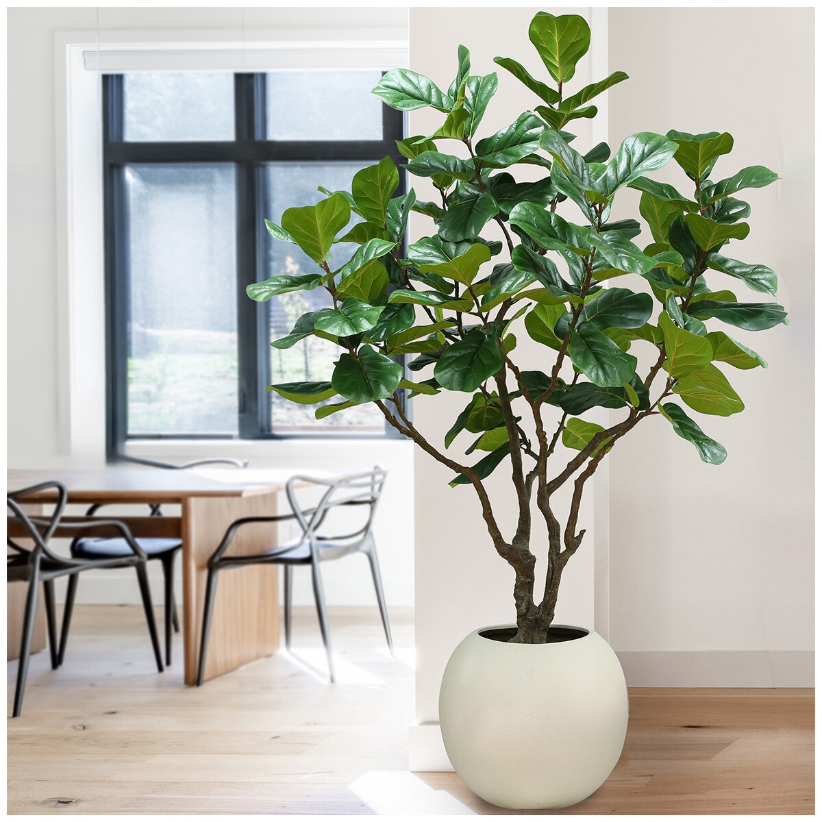 CG Hunter 2.4 Metre Faux Fiddle Leaf Fig Tree