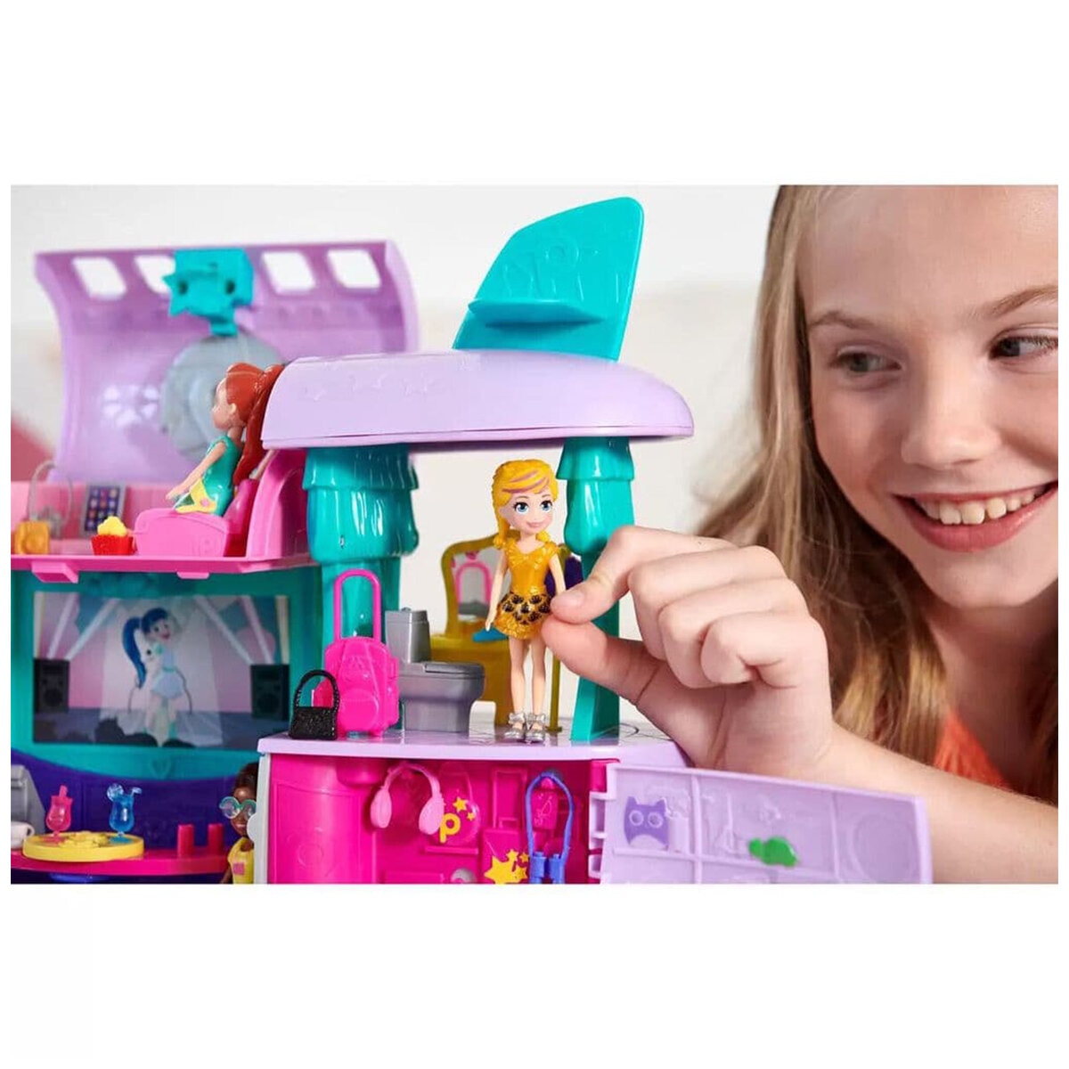 Polly Pocket Jet Travel Adventure Pack