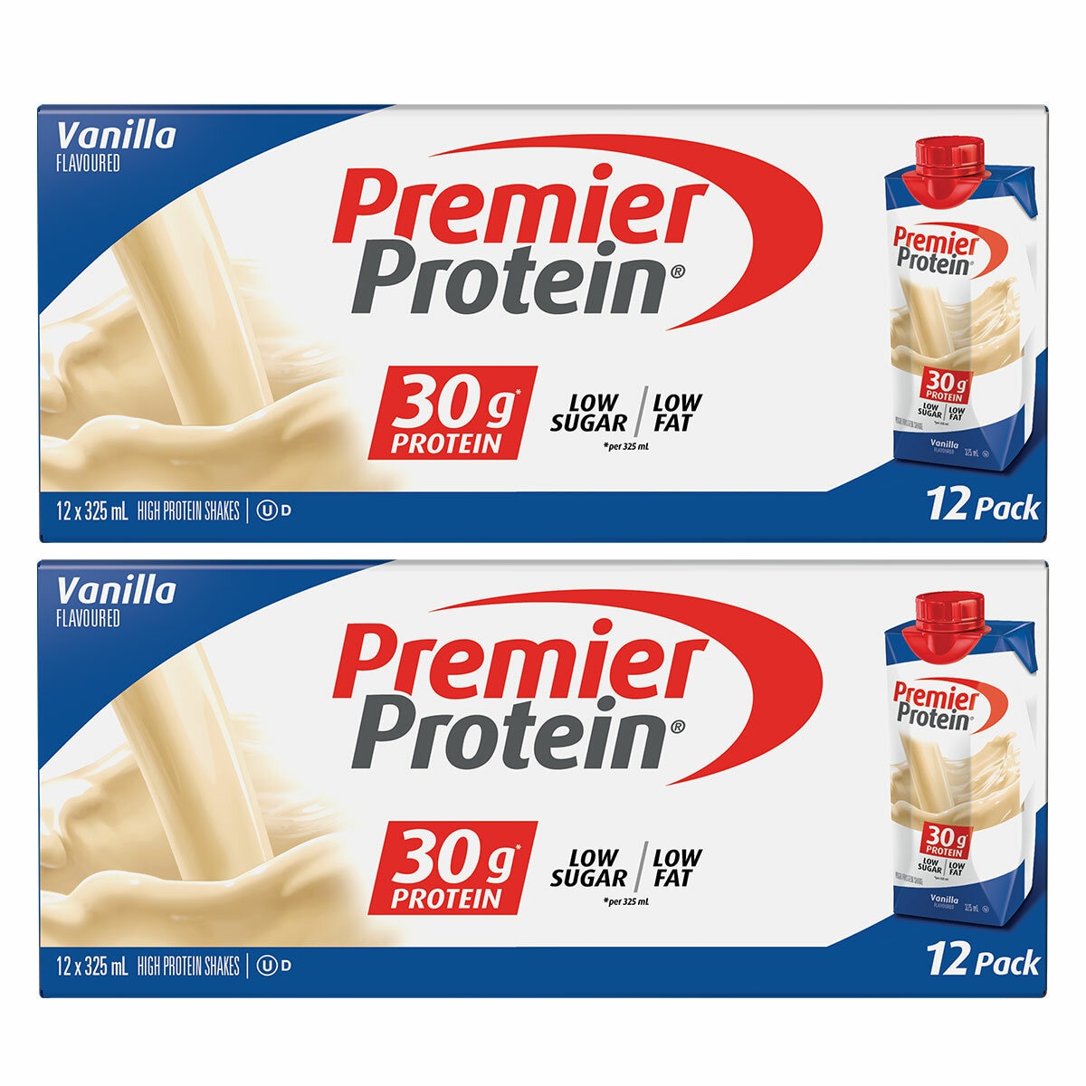 Premier Protein Vanilla Protein Shake 24 x 325ml Premier Protein Vanilla Protein Shake 24 x 325ml