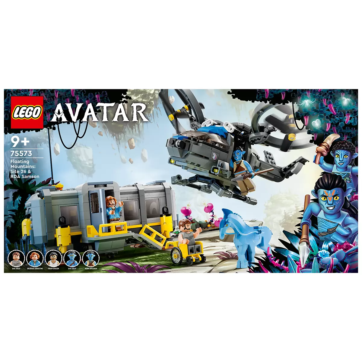 LEGO Avatar Floating Mountains Site 26 & RDA Samson 75573