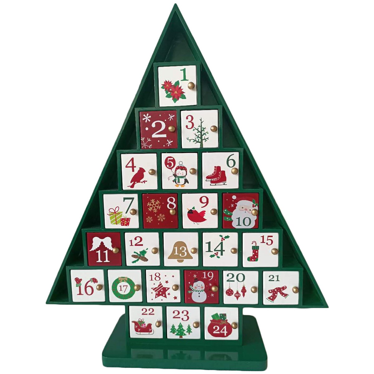 Wooden Christmas Tree Advent Calendar Costco Australia