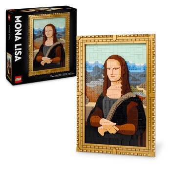 LEGO Art Mona Lisa Painting Building Set For Adults 31213