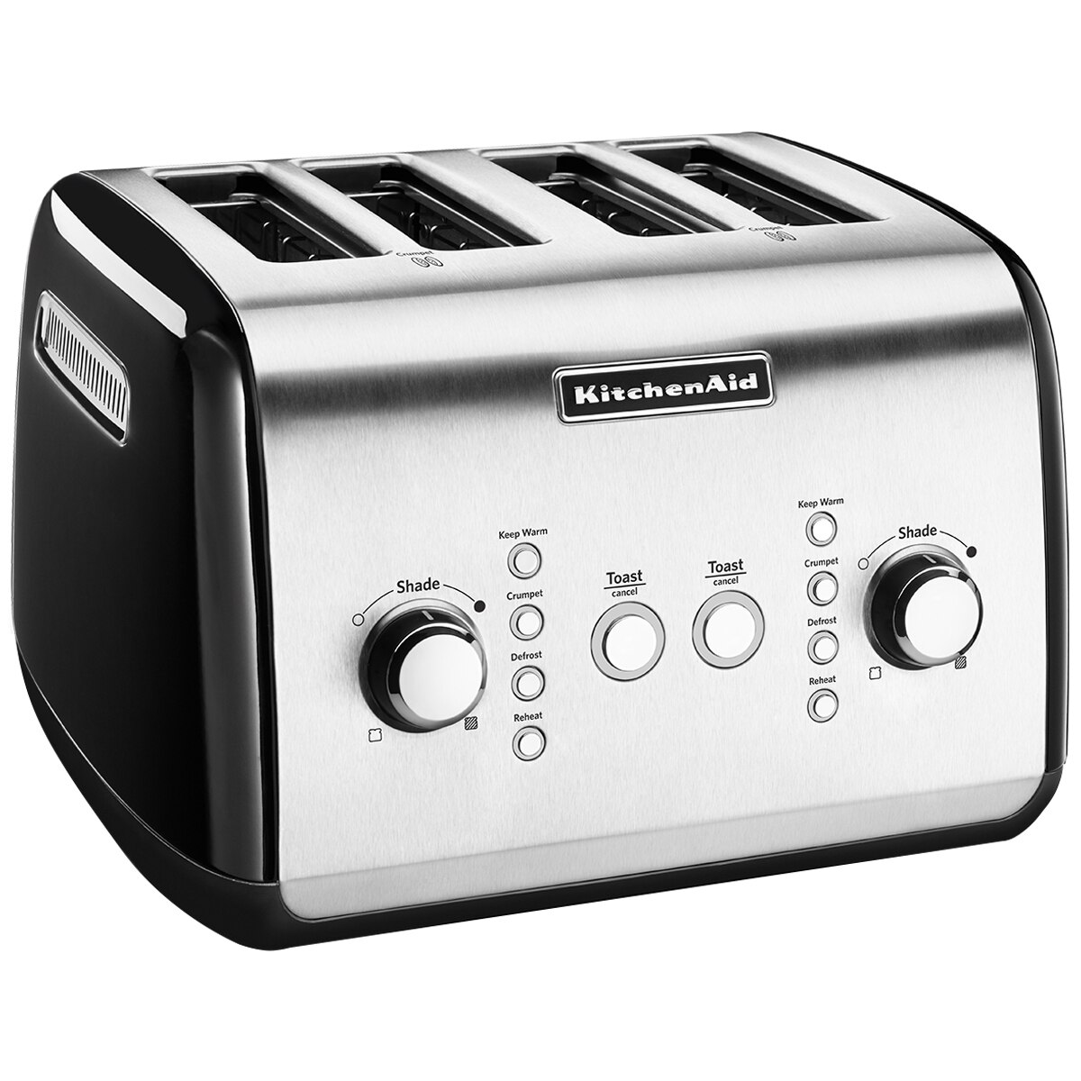 KitchenAid Artisan 4 Slice Automatic Toaster Black 5KMT421AOB Costco