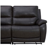 Gilman Creek Leather Power Reclining Sectional With Power Headrests