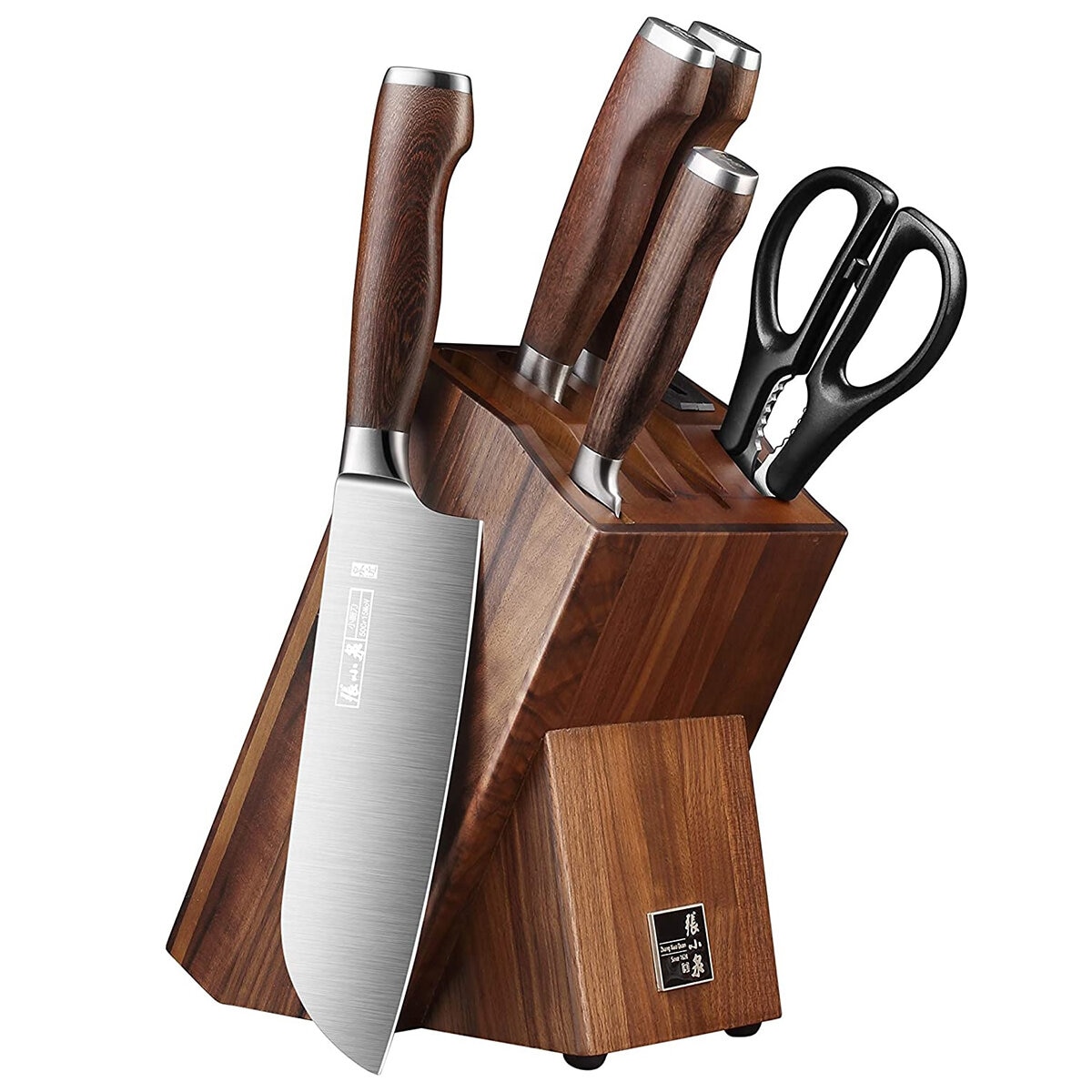 Giantex 15Pcs Kitchen Knife Set with Wooden Block, Chef Knife Block Se –  Giantex.au