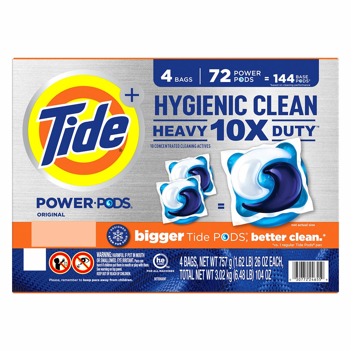 Tide Ultra Oxi Odor Eliminator Power Pods 72ct Tide Ultra Oxi Odor Eliminator Power Pods 72ct