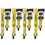 Goodyear Ratchet Tie Down Set 4 Pack