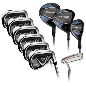 Callaway Edge Men's 10 Piece Right Handed Regular Flex Golf Club Set