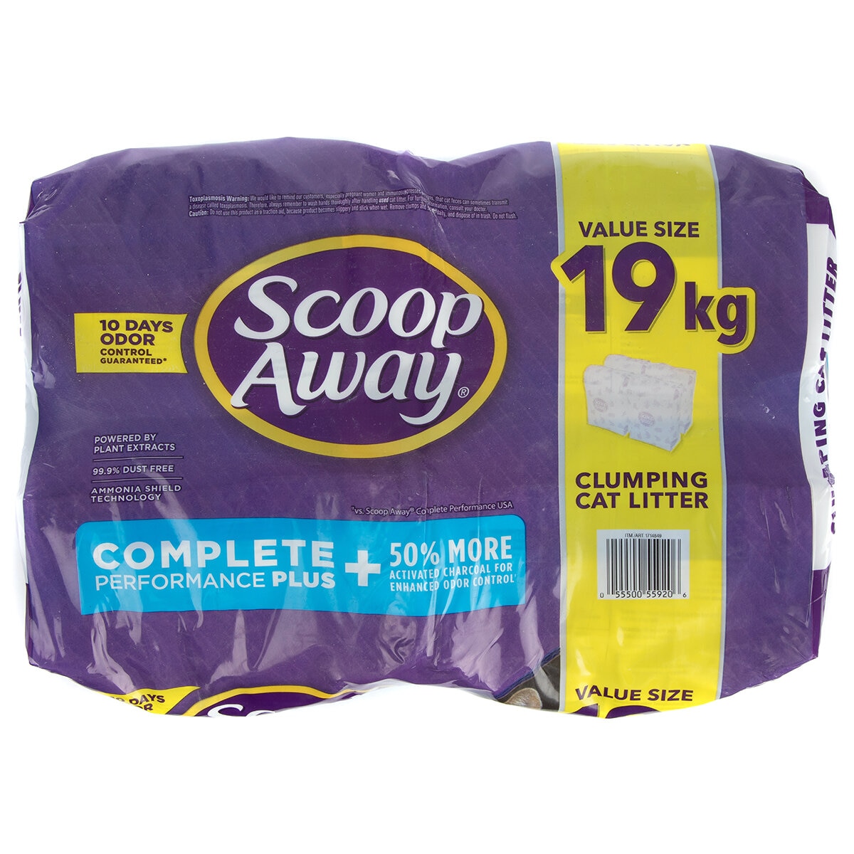 Scoop Away Cat Litter Perfomance Plus 19kg