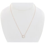 18KT Rose Gold 1.00CTW Diamond Fashion Necklace/