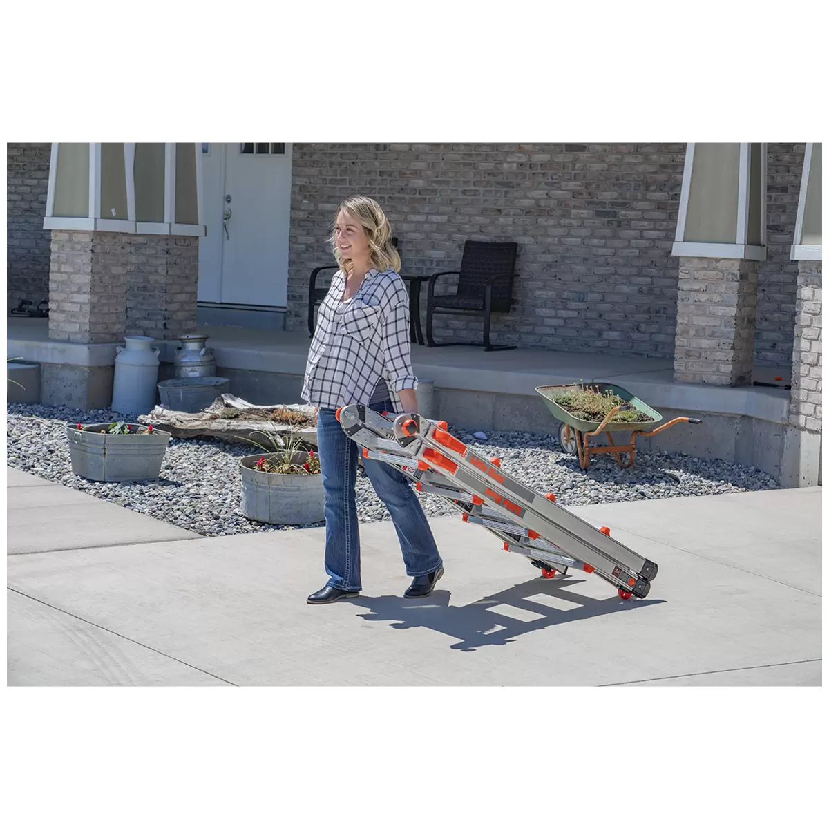 Little Giant MegaMax Multi-Position Ladder with Work Platform