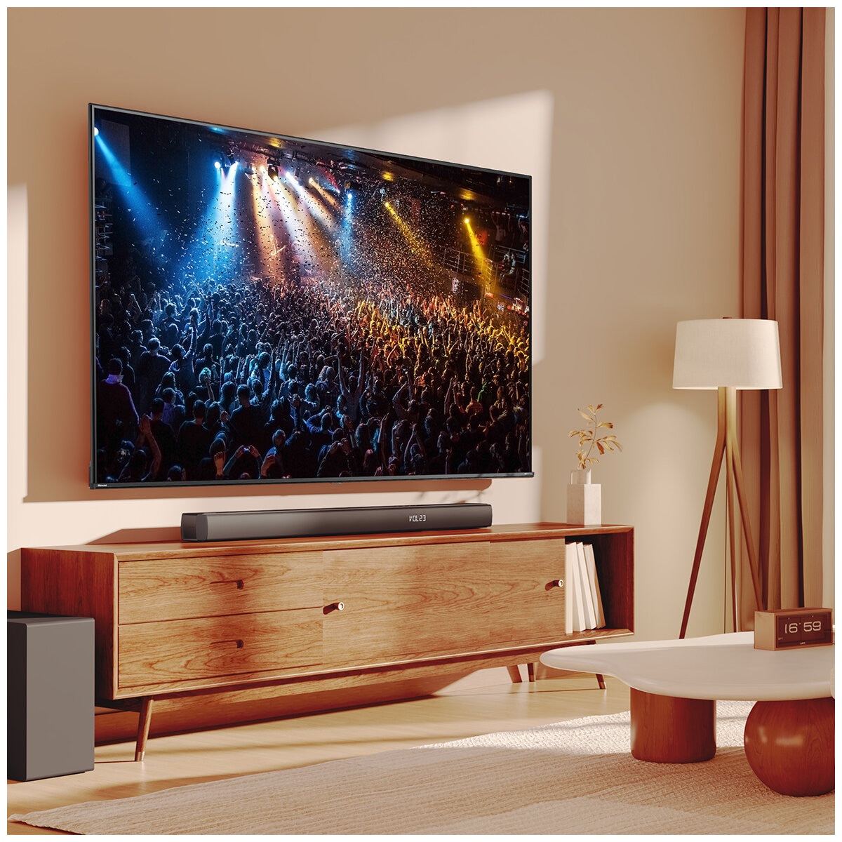 Hisense 3.1 Channel Soundbar with Wireless Subwoofer HS3100